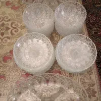 سرویس پذیرایی کریستال فرانسه ۱۲نفره و آرکوپال|ظروف سرو و پذیرایی|تهران, شاهین|دیوار