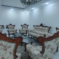 مبل سلطنتی 9نفره چوبی|مبلمان خانگی و میز عسلی|شیراز, شهرک بهشتی|دیوار