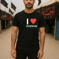 تیشرت مشکی نخ پنبه ای اربعینی