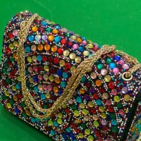 کیف و صندل سنگدوزی خارجی