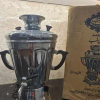 سماور برقی نو با کارتن|سماور، چای‌ساز، قهوه‌ساز|قم, زنبیل آباد|دیوار