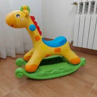 زرافه گهواره ای|اسباب‌بازی بچه|رشت, لاکانی|دیوار