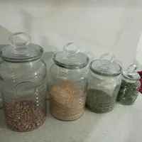 بانکه شیشه ای  دارای چهار سایز