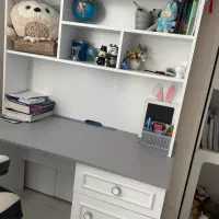 تخت و کمد و میزتحریر کتابخانه|تخت و سرویس خواب|ساوه, |دیوار