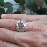 انگشتر نقره یاقوت برمه|جواهرات|کرج, گلشهر|دیوار