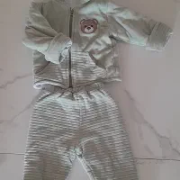 کاپشن شلوار  و کفش بچگانه