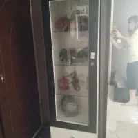 تخت یه نفره ام دی اف و ویترین طرح ادیداس|تخت و سرویس خواب|تهران, دردشت|دیوار