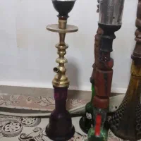 قلیان چوب سرخ و برنجی|زیورآلات و اکسسوری|بومهن, |دیوار