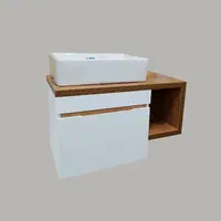 روشویی تمام pvc کد 0013 سفید چوبی 76×40|لوازم سرویس بهداشتی|کرج, گلشهر|دیوار