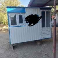 کانکس شاسی تیر اهن با وسایل اکسل و دزدگیر