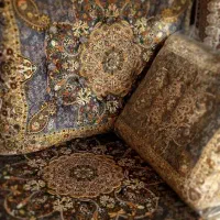 شاهنشین ترمه اصلی|رختخواب، بالش، پتو|شیراز, گویم|دیوار
