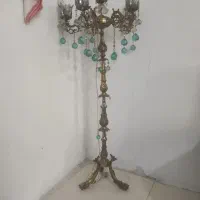 آباژور لوستر کنار سالنی برنز برنجی