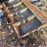 درب اتاق کمپرسی ده چرخ سالم