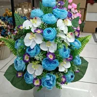 باکس گل مصنوعی ارکیده و پیونی|گل مصنوعی|تبریز, |دیوار