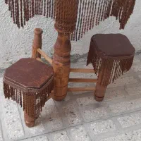 میز چوبی کوچک و زیبا