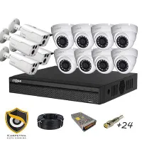 نصب انواع دوربین های مدار بسته، دزدگیر، اعلام حریق