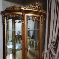 بوفه معرق چوب گردو