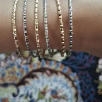 ۶عدد النگو طلا روس سایز ۲