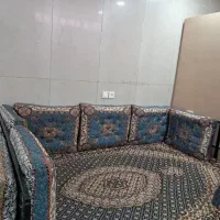 تخت قهوه‌ای خونه|تخت و سرویس خواب|یزد, |دیوار