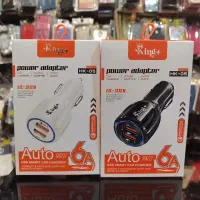 شارژر فندکی ماشین فست شارژ اورژینال KING تکی عمده|لوازم جانبی موبایل و تبلت|قم, امامزاده ابراهیم|دیوار