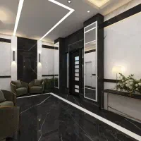 ۱۰۵ متر سه نبش پلان مهندسی لاکچری ویو ابدی فاز ۵