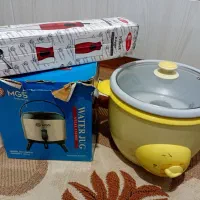 پلوپز ۸ نفره پارس+هم زن برقی فوما+کلمن آب خارجی