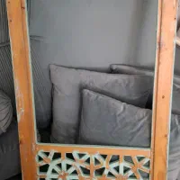 قاب چوبی سنتی با جای آینه یا شیشه مخصوص هنرمندان|تابلو، نقاشی، عکس|تهران, علم و صنعت|دیوار