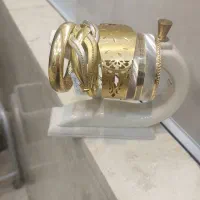 طلای دست دوم ۳ درصد بالای تابلو انگشتر زنجیر النگو