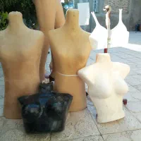 نیم تنه 2عدد مخمل7عددسفیدومشگی 30تاگیره فلزی