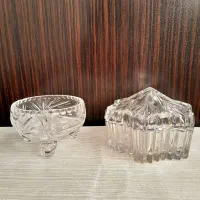 ظرف کریستال ژاپنی شکلات میوه خوری قندان خورشیدی