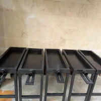 منقل کباب پز چرخ دار