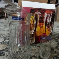 پارچ لیوان مناسب جهیزیه و میوه خوری (فروش فوری)