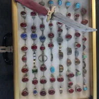 انگشتر 74عدد با جعبه