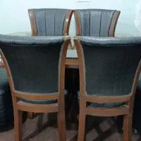 میز غذا خوری مبل دار شش نفره|میز و صندلی غذاخوری|چرام, |دیوار