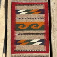 گلیم پشمی دستبافت پادری