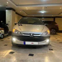 ۲۰۶ تیپ ۶ نقره ای ۱۷۲۰۰۰ کارکرد|خودرو سواری و وانت|تهران, منیریه|دیوار