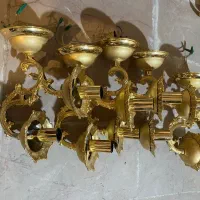 لوستر برنزی سقفی ودیواری