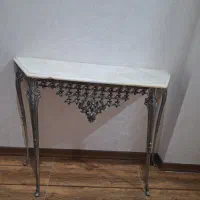 کنسول جنس برنج و سنگ مرمر اصل|بوفه، ویترین، کنسول|رشت, پیرسرا|دیوار