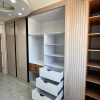 کمد دیواری هایگلاس و مات و نئوکلاسیک|جاکفشی، کمد، دراور|قم, سالاریه|دیوار