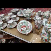چینی مرغی قدیمی 50سال پیش|کلکسیون اشیاء عتیقه|اصفهان, سعادت‌آباد|دیوار