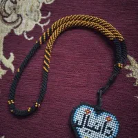 گردنبند زندان بافتن|بدلیجات|شوش, |دیوار