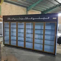 یخچال عرض ۷۵،شش درب ایستاد