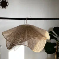 لوستر رافیا دوطبقه