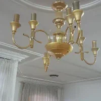 لوستر سه شاخه به همراه دوعدد دیواری مارک چشم بین