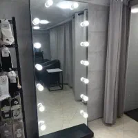 اینه قدی چراغ دار