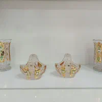 سرویس کریستال چک اصل طلاکوب