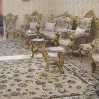 مبلمان سلطنتی چوب ۹ نفره