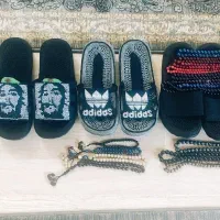 دمپایی زندان بافت طرح دار