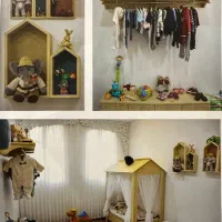 سرویس خواب چوب اتاق کودک