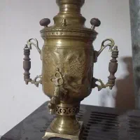 سماور زغالی قدیمی کلکسیونی